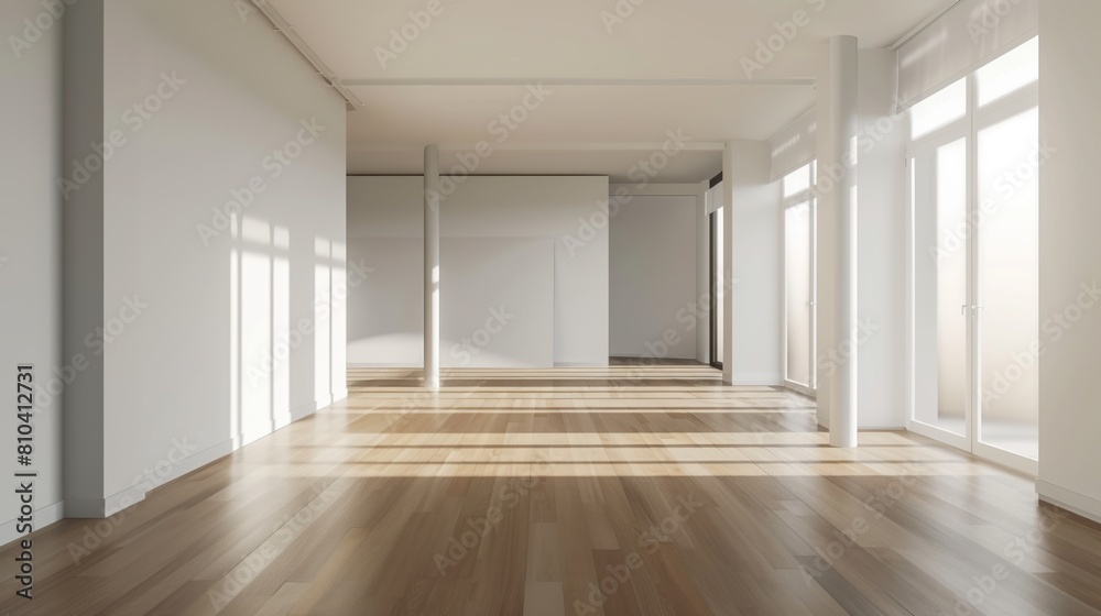Modern style conceptual interior empty. Generative Ai Modern style conceptual interior empty. Generative Ai