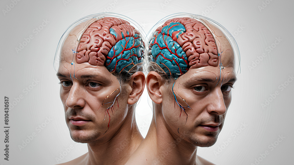AI image generator of the human brain AI image generator of the human brain