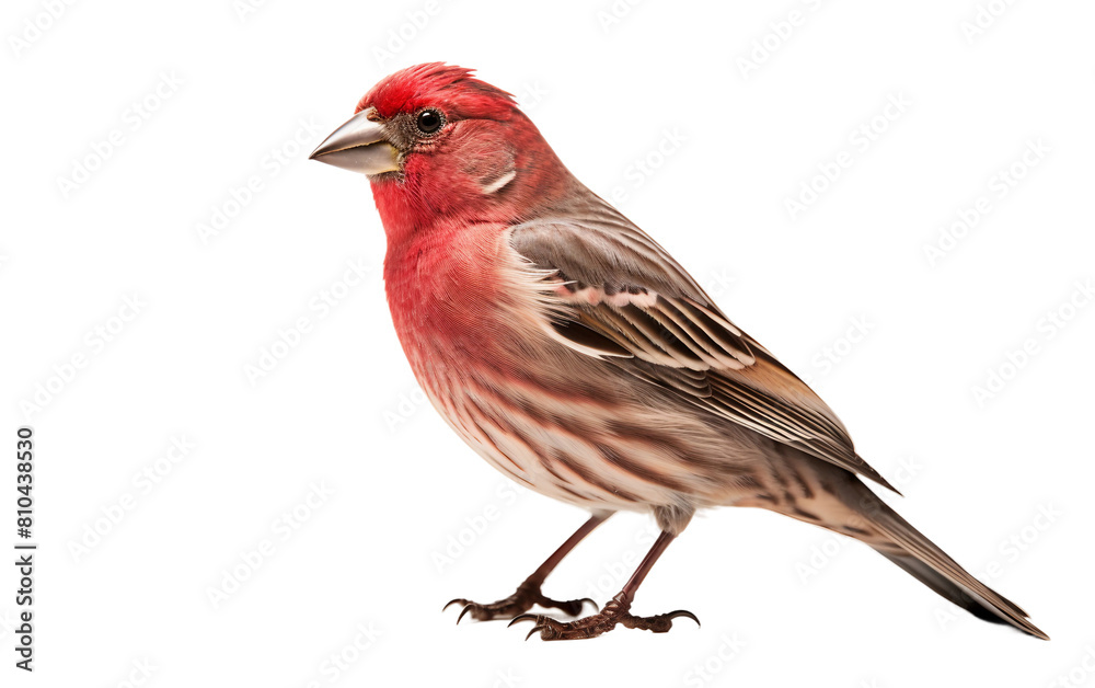 Backyard Bird Species Isolated On Transparent Background PNG.