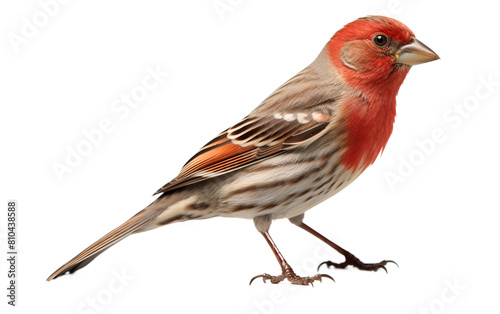 Urban Songbird Portrait Isolated On Transparent Background PNG. © Faizan