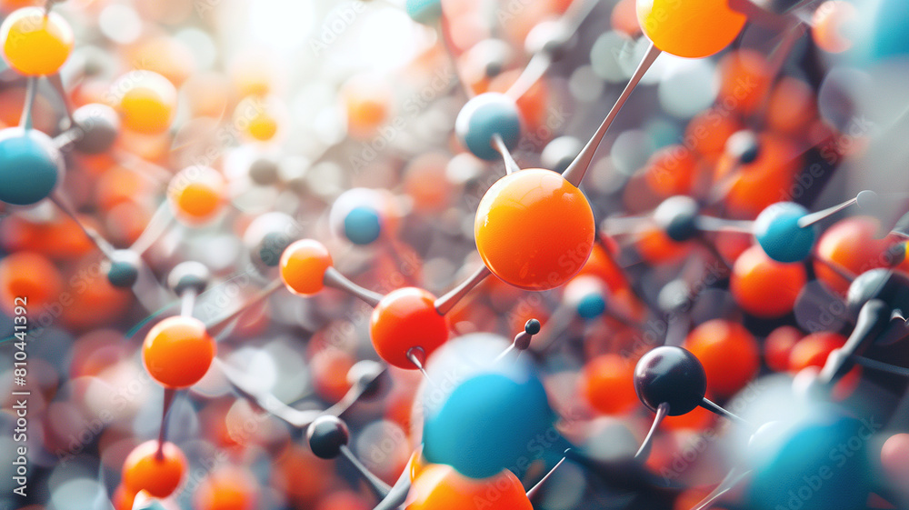 Abstract molecules structure background, Abstract conceptual models to represent complex systems or phenomena Abstract molecules structure background, Abstract conceptual models to represent complex systems or phenomena