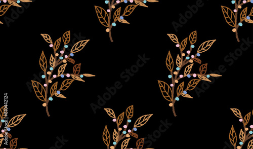 Beautiful vintage cross stitch traditional ethnic pattern.floral  embroidery. Elegance background abstract Aztec beautiful seamless pattern for fabric,cloth,dress,carpet,curtain,sarong,batik.
