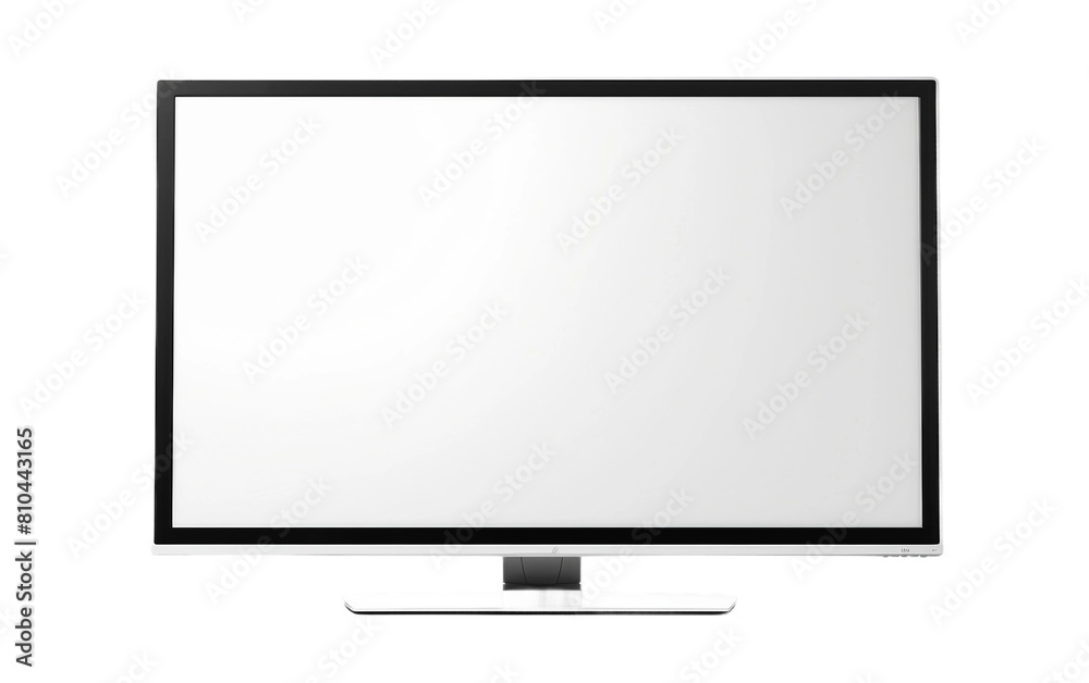 Computer Screen Isolated On Transparent Background PNG.