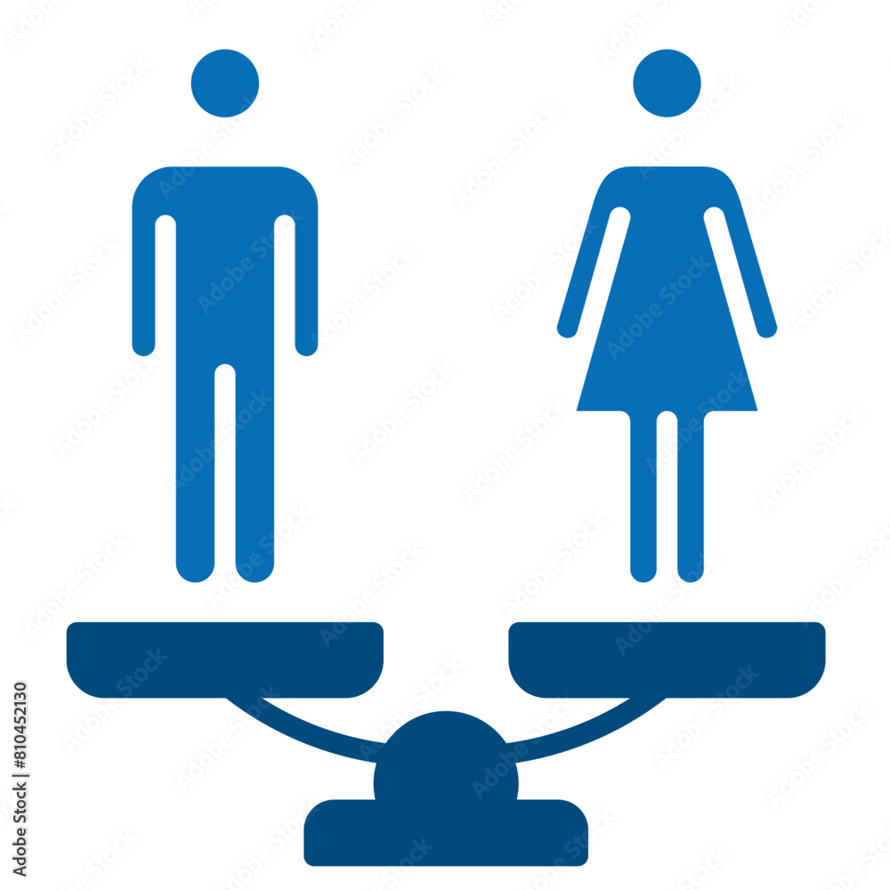 Fototapeta premium Gender Distribution icon