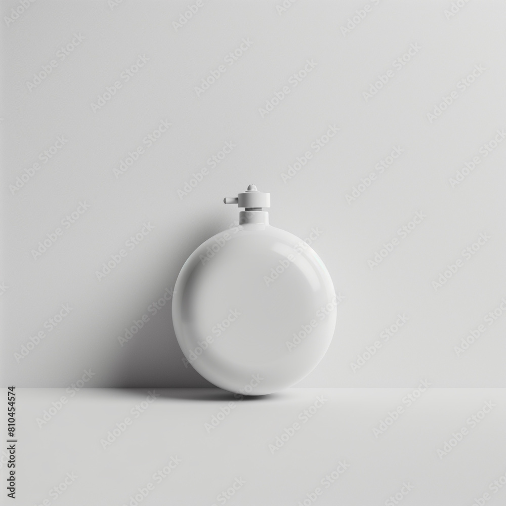 white flask on a white background.Photograph with a completely white background, showcasing white elements.Minimal creative drink concept.
white flask on a white background.Photograph with a completely white background, showcasing white elements.Minimal creative drink concept.