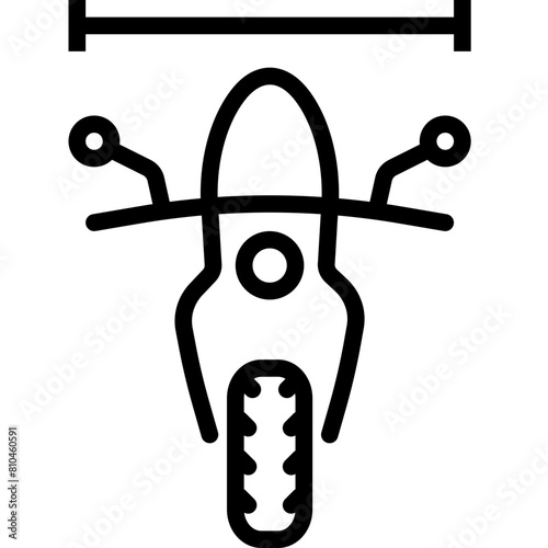 Motorcycle Dimension Icon