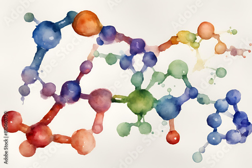water color molecule reactivating cytokine pathway photo