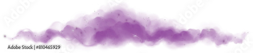 Purple magic dust trails with sparkles and glitter