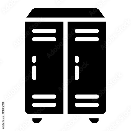 lockers Solid icon