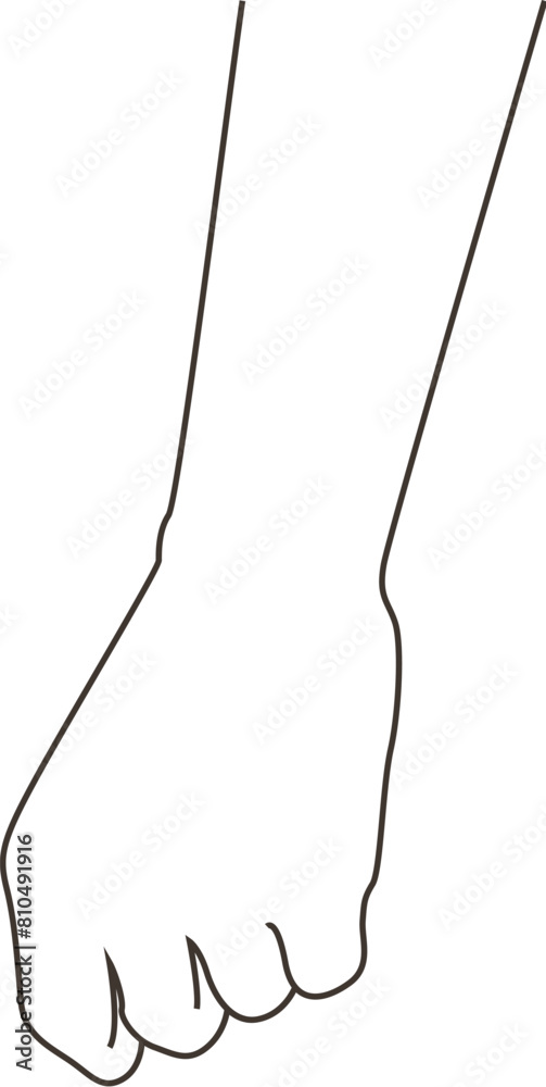 hand drawn hand hand drawn hand