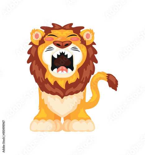 lion wildlife design
