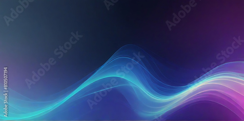 Big neon speaking sound sine wave background. Sound neon wave illustration , neon waves, sound vibrations, neon color photo