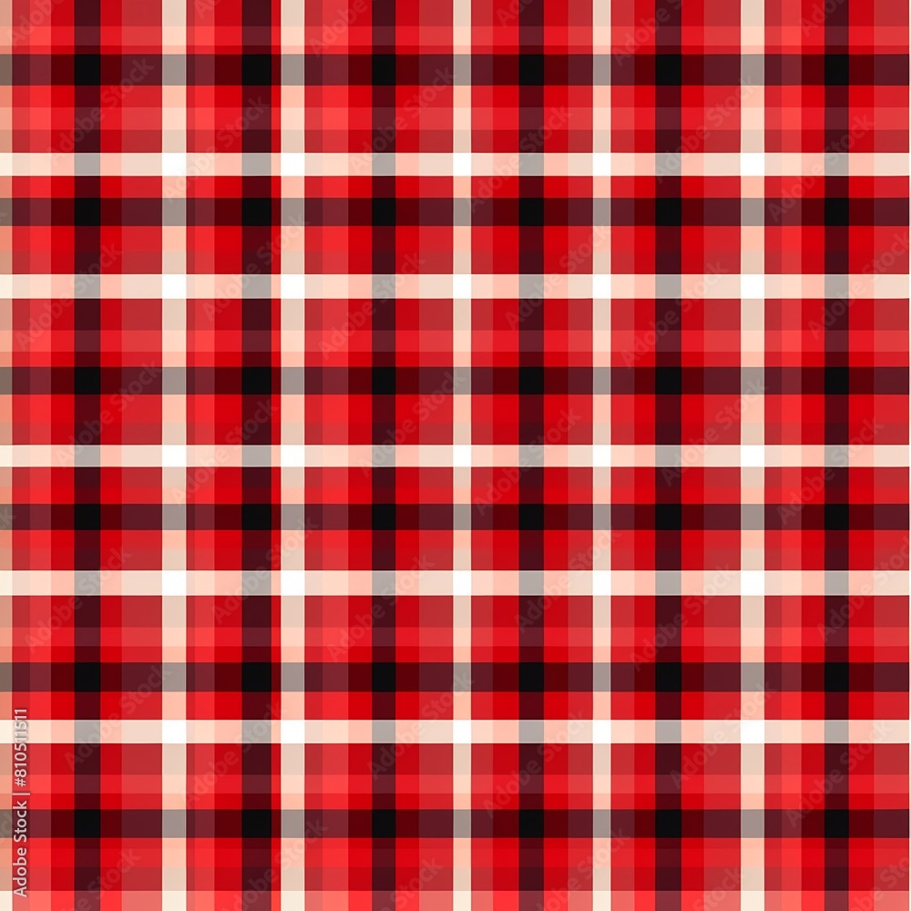 Captivating Red Plaid Pattern Images