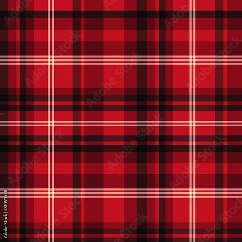 Captivating Red Plaid Pattern Images