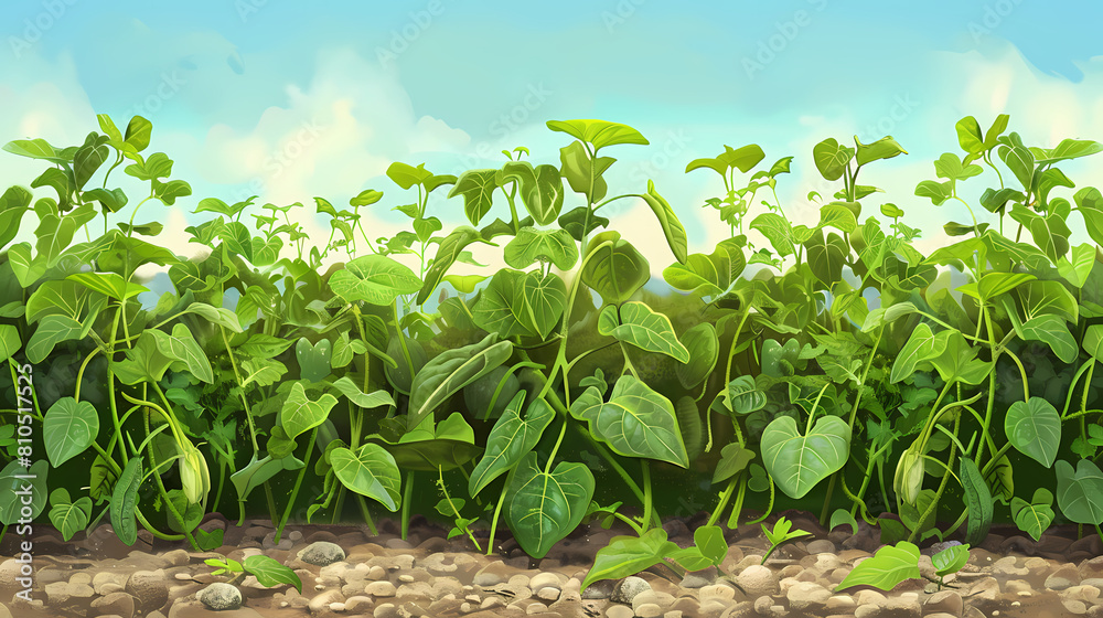 Tasty sweet organic pink strawberry plants growth in big Dutch greenhouse, everyday harvest,vector image Tasty sweet organic pink strawberry plants growth in big Dutch greenhouse, everyday harvest,vector image