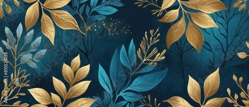  with navy and teal grunge texture, suitable for winter-themed art.