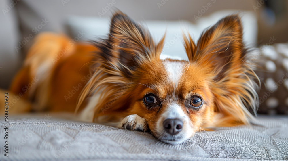 Papillon dog Papillon dog