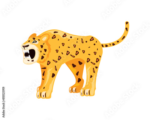 leopard animal cartoon