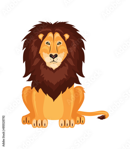 lion animal isolated
