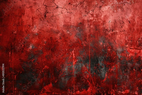 a fiery crimson red cement backdrop, igniting passion and intensity in your visuals.