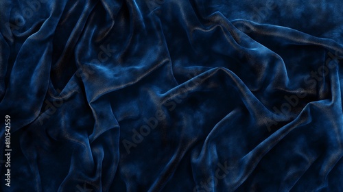 A flat background of midnight blue with a velvet texture, absorbing light to create a luxurious depth. 32k, full ultra hd, high resolution