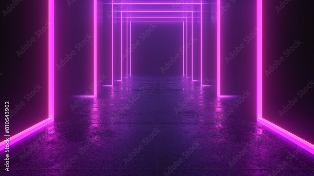 A flat ultraviolet background with a neon glow effect along the edges, creating a futuristic ambiance. 32k, full ultra hd, high resolution