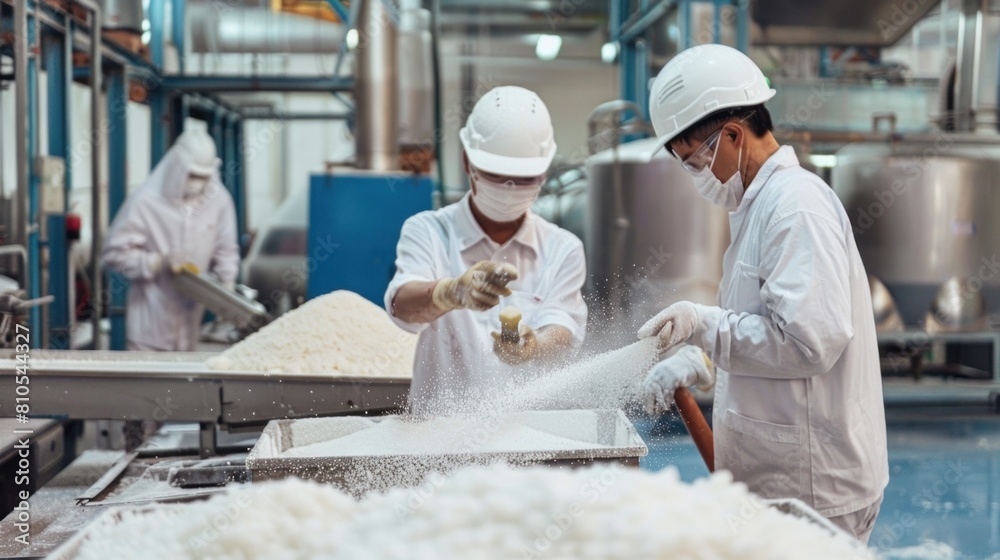 workers in factory workers in factory