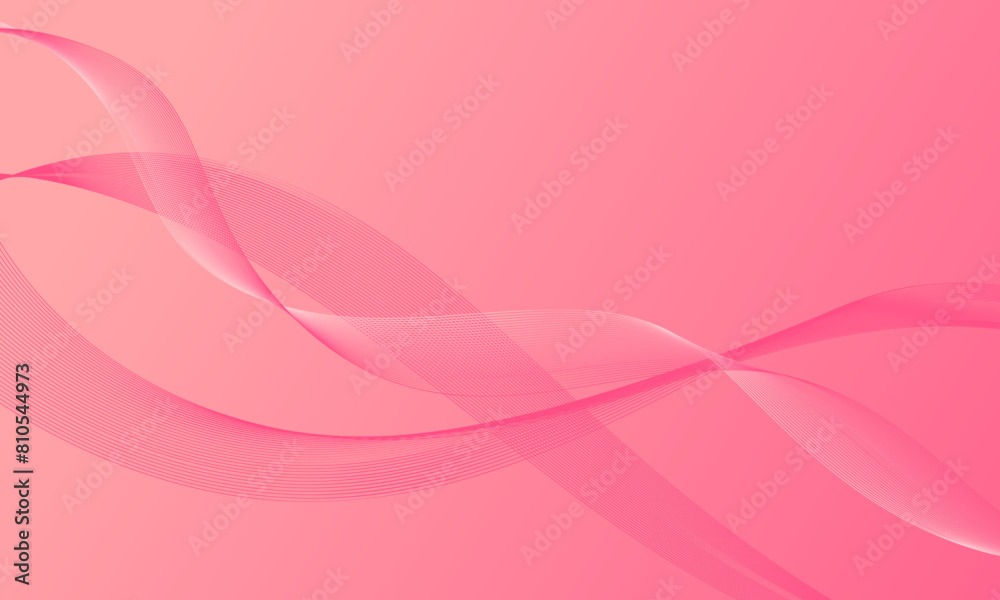 pink soft lines wave curves with smooth gradient abstract background pink soft lines wave curves with smooth gradient abstract background