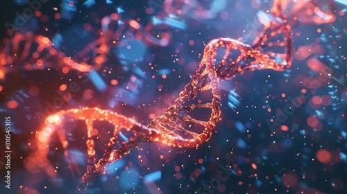 Visualization of the dynamic activity of DNA molecules