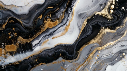 Luxury abstract fluid art painting background alcohol ink technique black and gold --ar 16:9 Job ID: 1f851ef8-24ca-469f-8589-cce824595b71