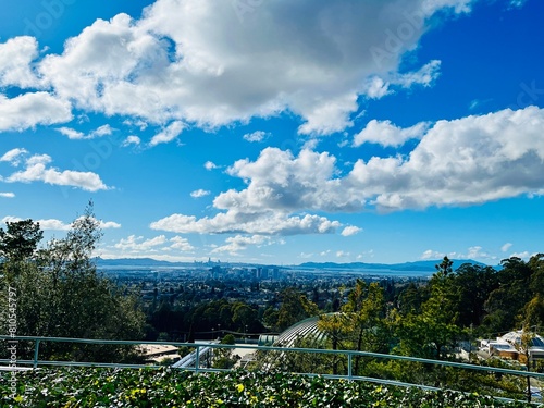 landscape with clouds