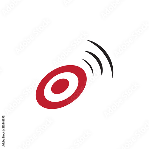 frisbee logo icon