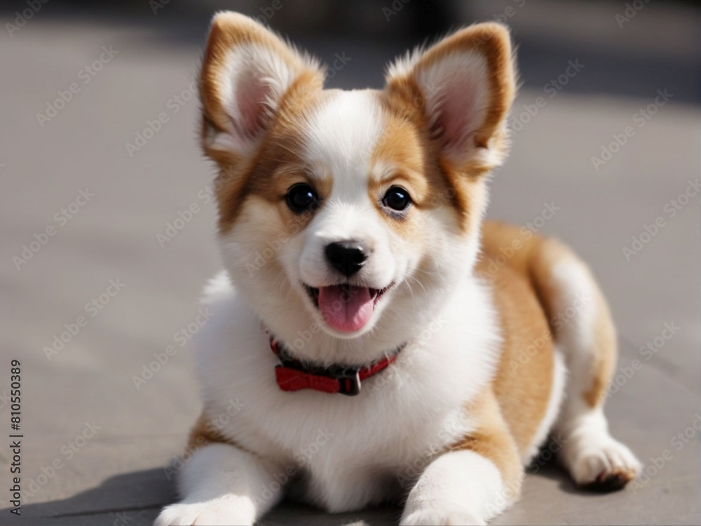 Adorable little puppy. Adorable little puppy.