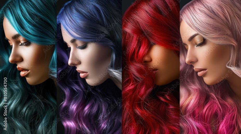 various hair styles and colors various hair styles and colors