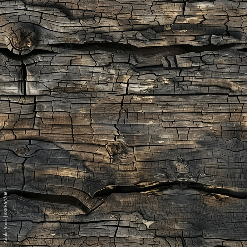 Seamless dark oak wood texture closeup, natural background, wooden floor, wooden table, natural tree