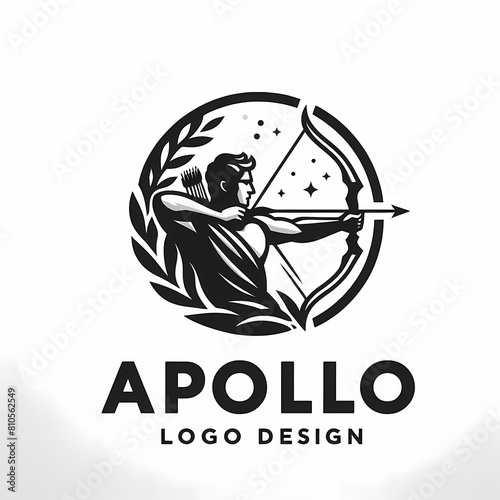 Obraz na płótnie apollo logo design