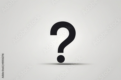 Question mark on background Question Mark Symbol
