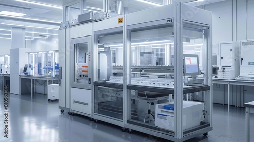 Modern automated laboratories with highthroughput capabilities