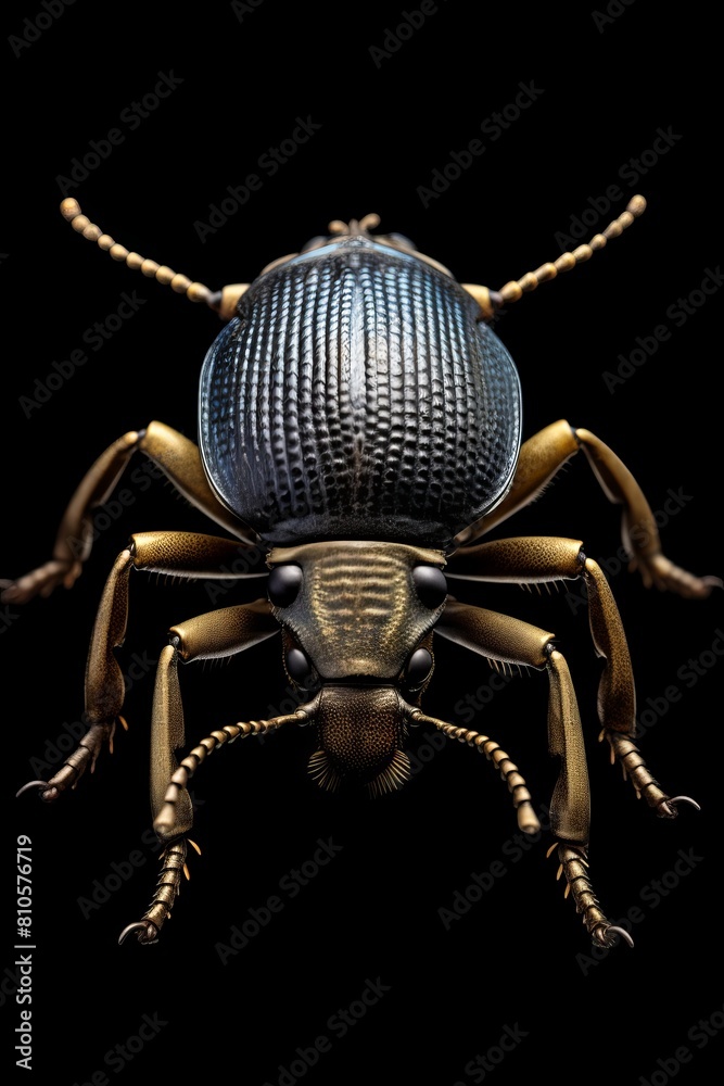 Fototapeta premium Extreme close-up of a large insect with intricate details