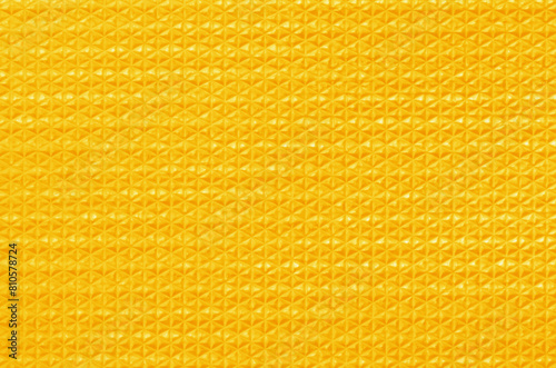 Yellow rubber texture background with seamless pattern.