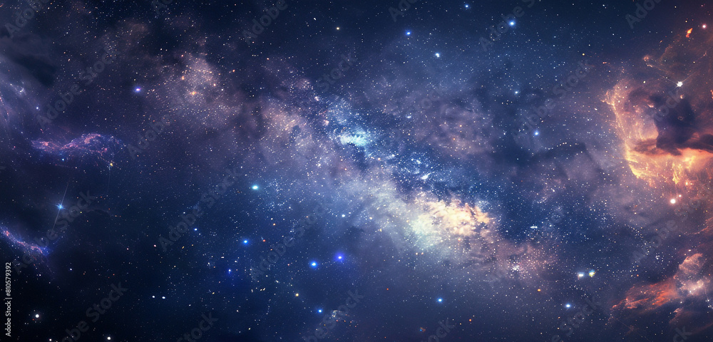 Fototapeta premium background with stars