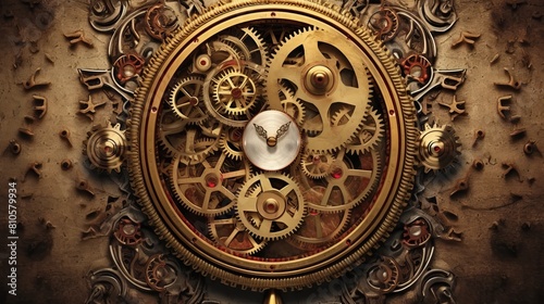 Intricate Clockwork Mechanism