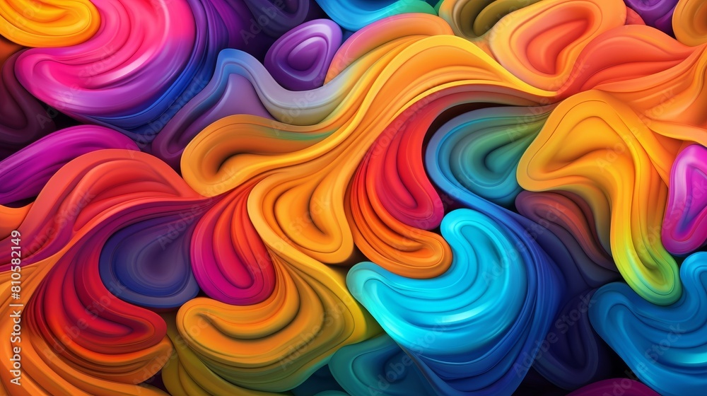 Vibrant abstract swirling colors Vibrant abstract swirling colors