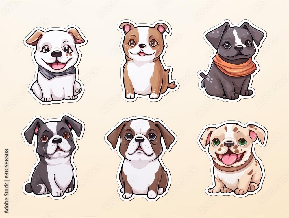custom pet portrait stickers custom pet portrait stickers