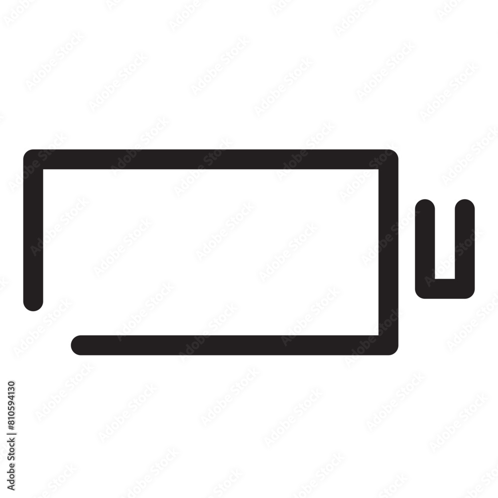 Battery Line Icon Battery Line Icon