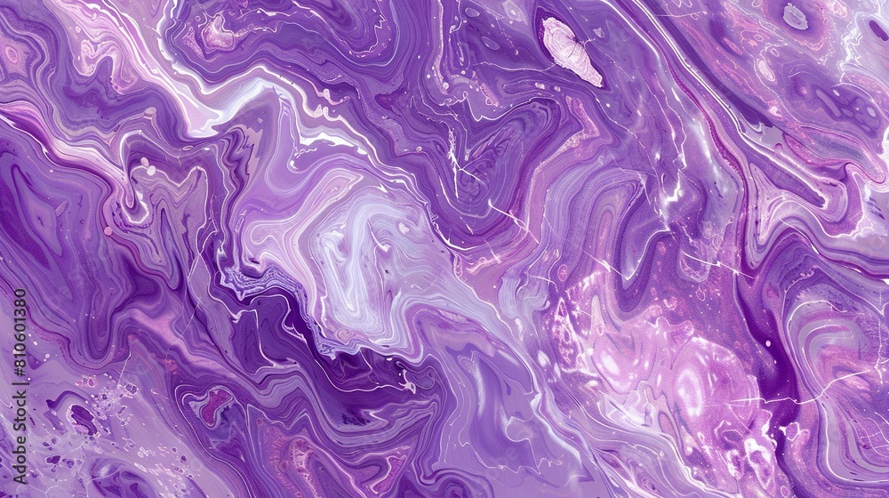 Marbled Majesty: Purple Veins of Grace