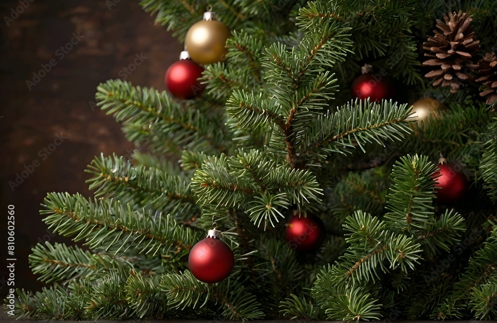Christmas tree branches background Christmas tree branches background