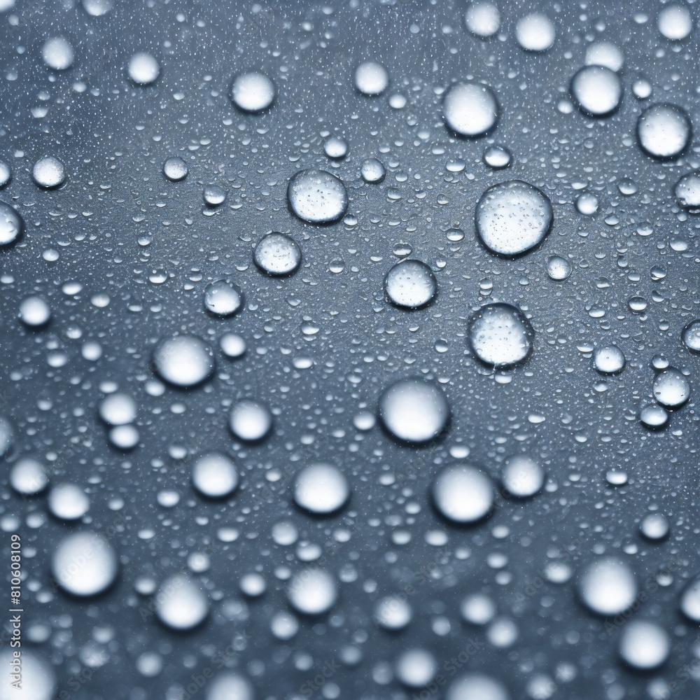 Fototapeta premium Water dripping on white background