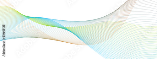 Glowing gradient colorful flowing dynamic wave lines background. Digital shiny moving lines design element. Modern gradient flowing wave lines. Futuristic technology concept. Vector illustration
