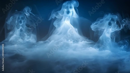 Associating Supernatural Entities Like Ghosts and Spirits with Apparitions. Concept Apparitions, Supernatural Entities, Ghostly Encounters, Spirit Passages, Paranormal Activities photo